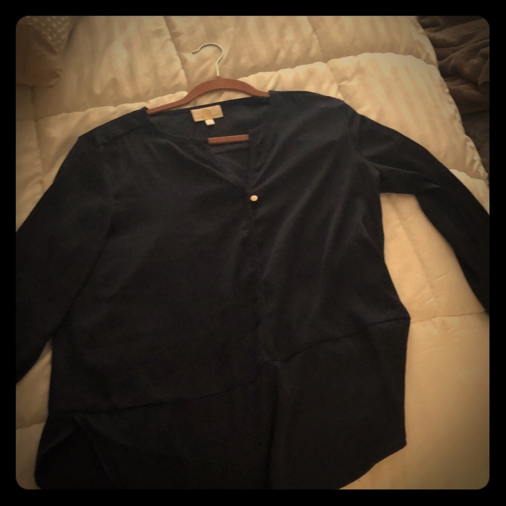 Cute dark blue blouse